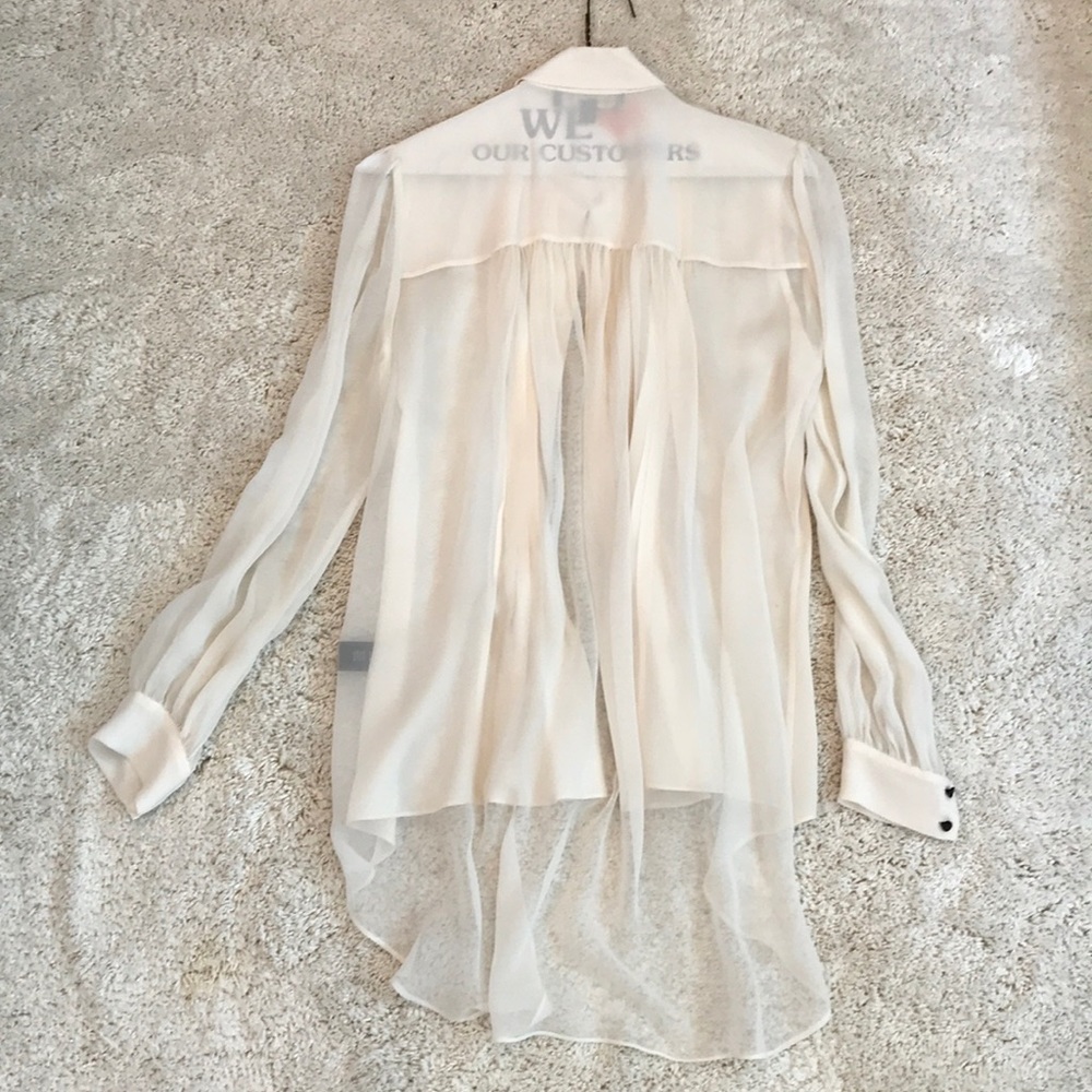 Silk button down - Picture 2 of 2